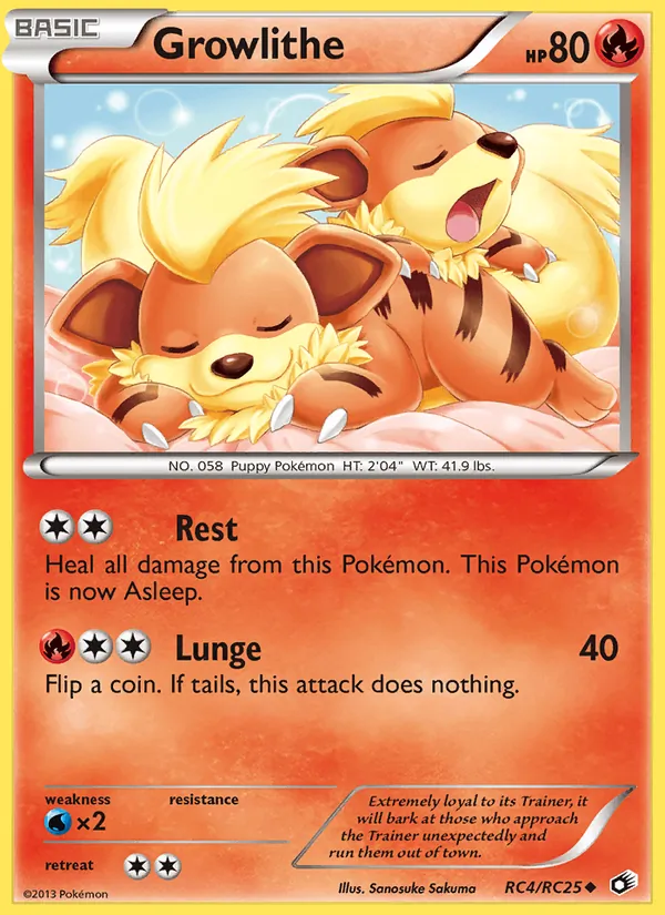 Growlithe, normal (bw11-RC4)