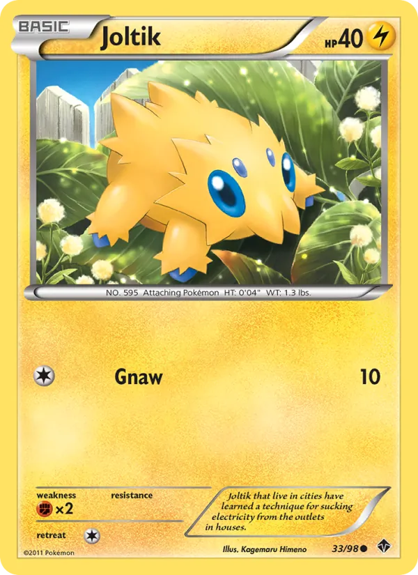 Joltik, normal (bw2-33)