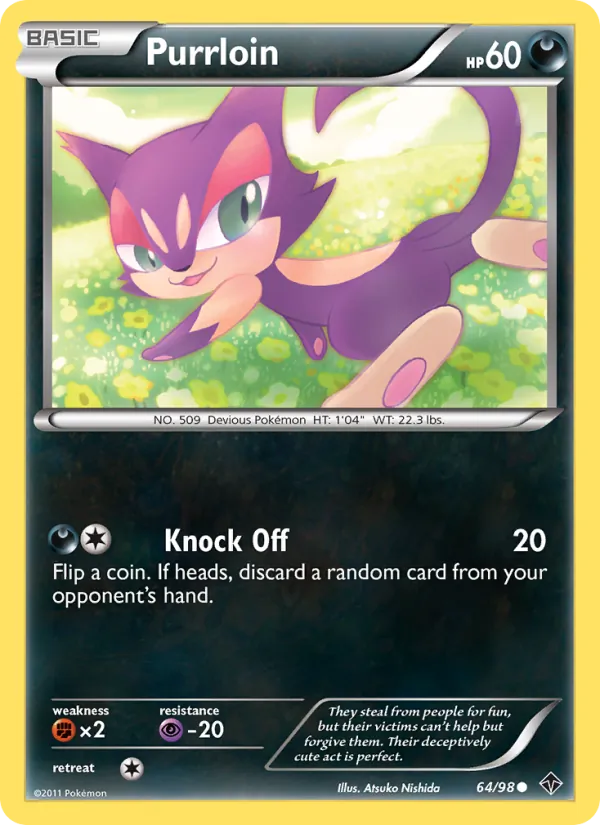 Purrloin, normal (bw2-64)