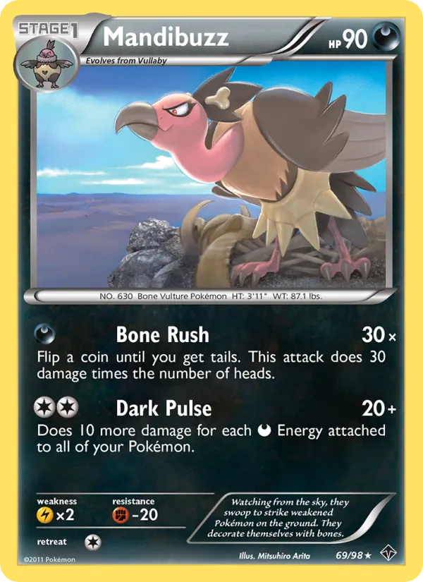 Mandibuzz, normal (bw2-69)