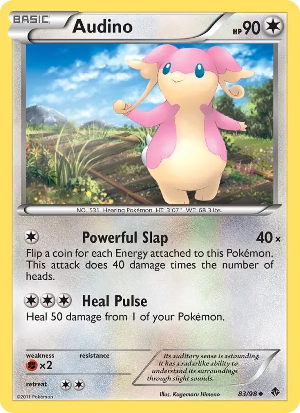 Audino, normal (bw2-83)