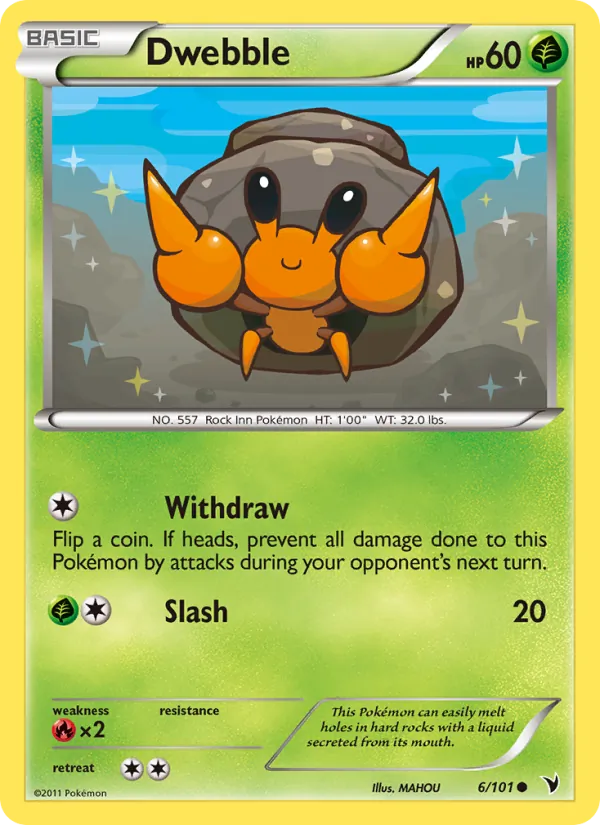 Dwebble, normal (bw3-6)