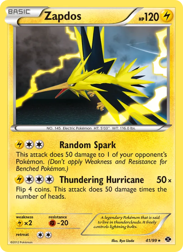 Zapdos, normal (bw4-41)