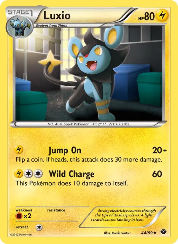 Luxio, normal (bw4-44)