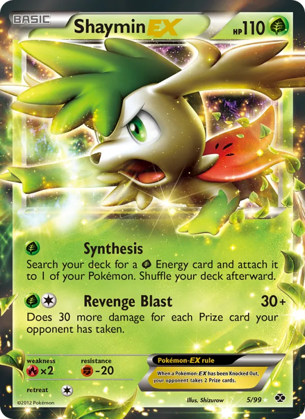 Shaymin-EX, normal (bw4-5)