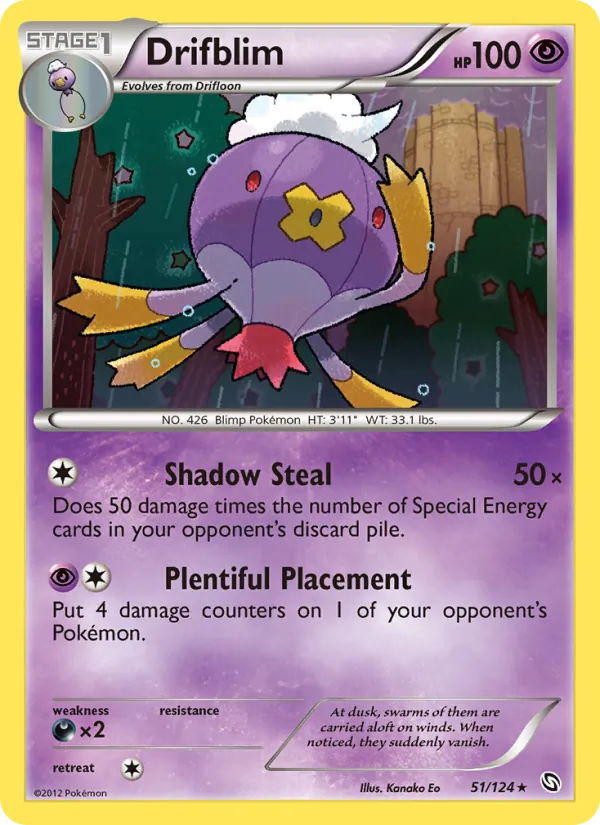 Drifblim, normal (bw6-51)