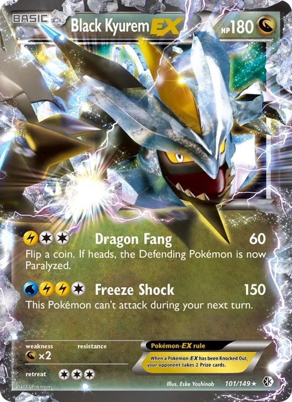 Black Kyurem-EX, normal (bw7-101)