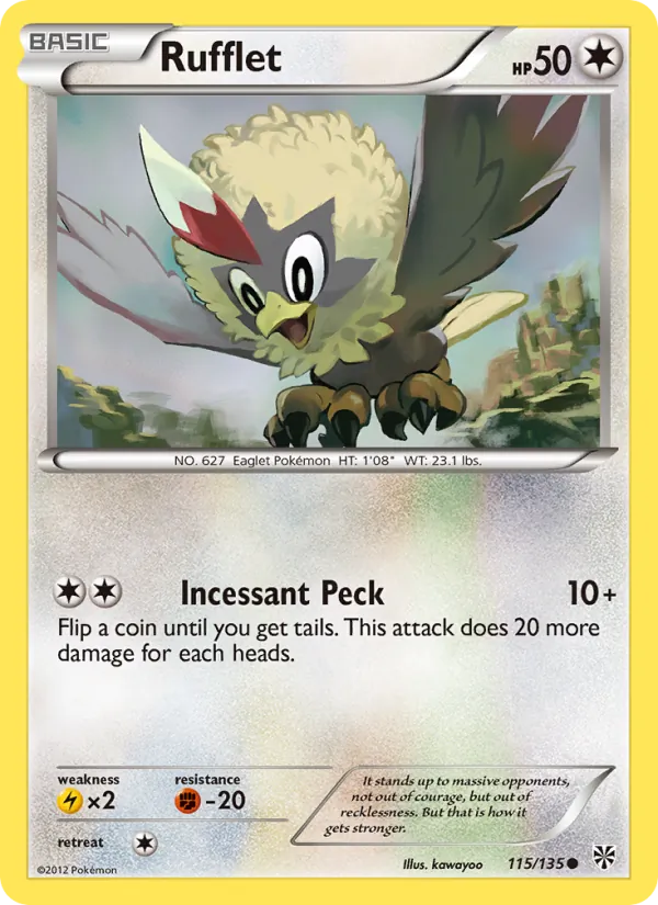 Rufflet, normal (bw8-115)