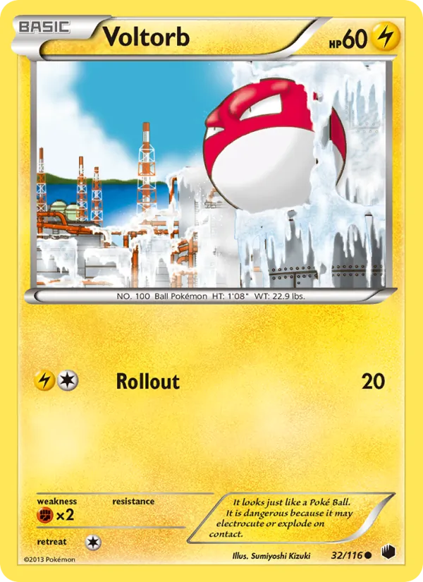 Voltorb, normal (bw9-32)