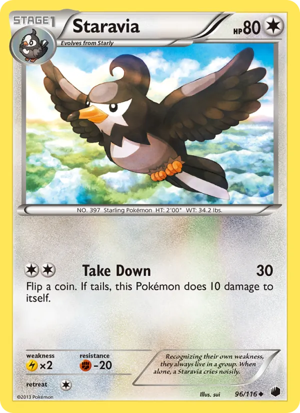 Staravia, normal (bw9-96)