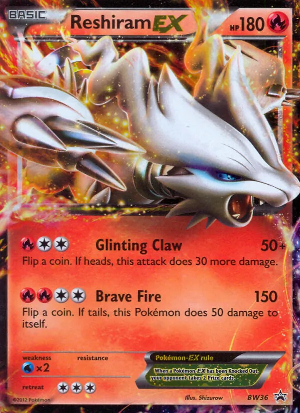 Reshiram-EX, normal (bwp-BW36)
