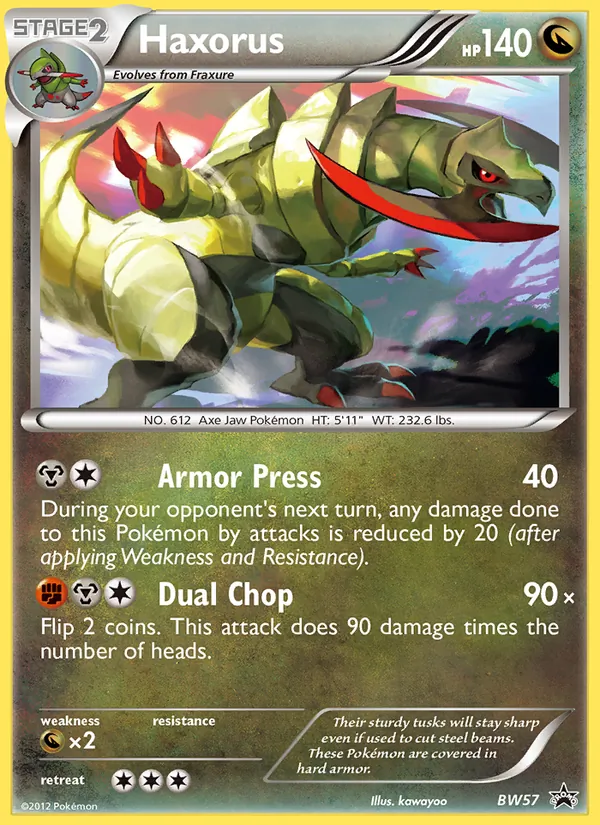 Haxorus, normal (bwp-BW57)