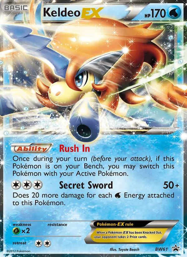 Keldeo-EX, normal (bwp-BW61)
