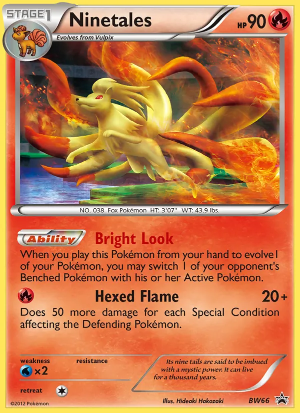 Ninetales, normal (bwp-BW66)