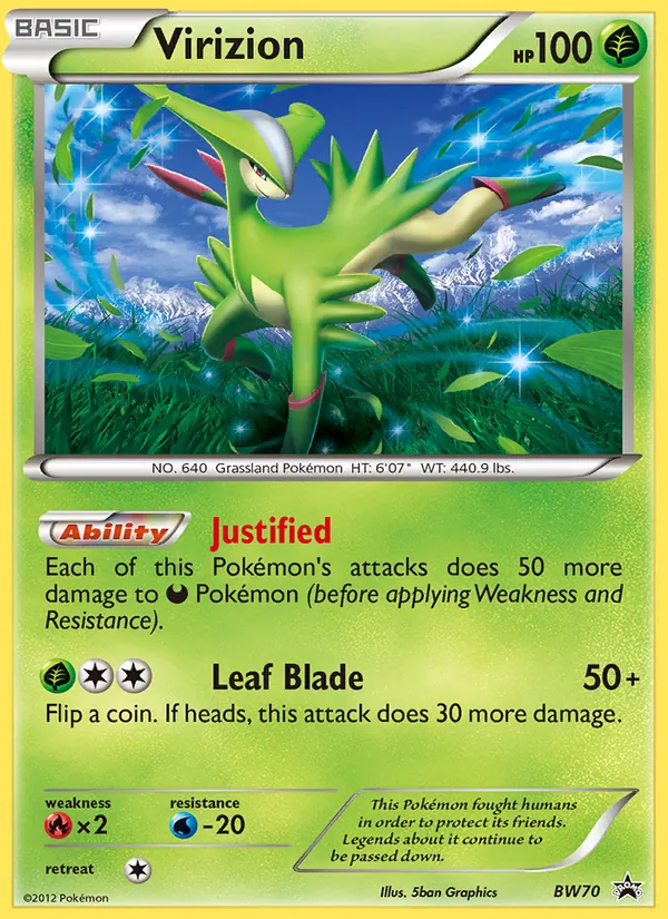 Virizion, normal (bwp-BW70)