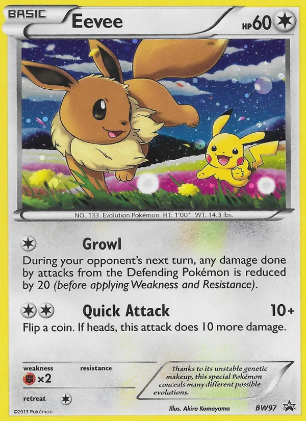 Eevee, normal (bwp-BW97)