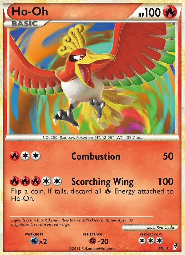 Ho-Oh, holofoil (col1-9_h)