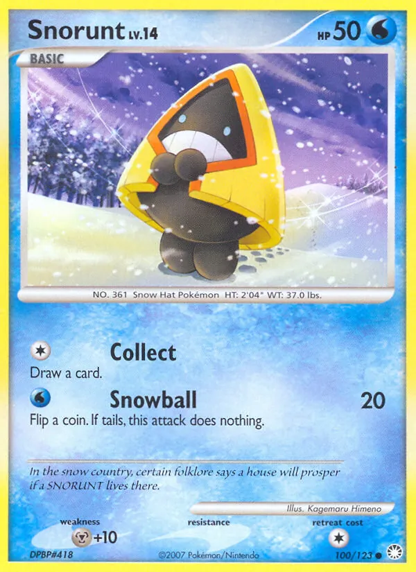 Snorunt, normal (dp2-100)