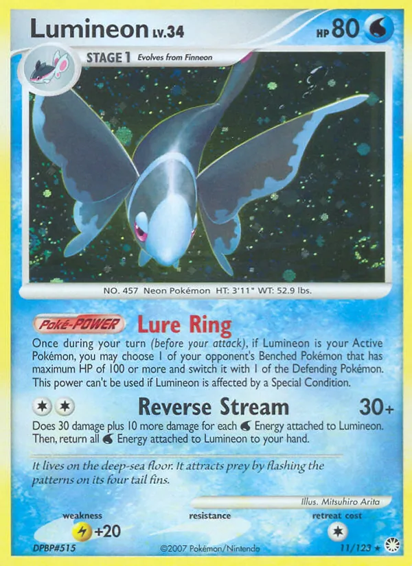Lumineon, holofoil (dp2-11_h)