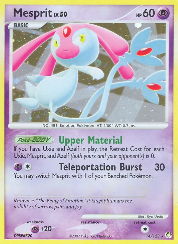 Mesprit, holofoil (dp2-14_h)