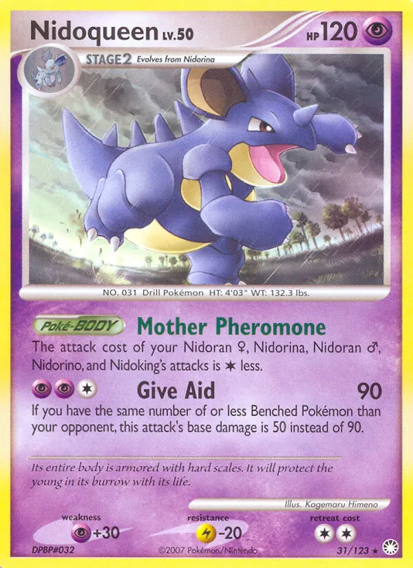 Nidoqueen, normal (dp2-31)