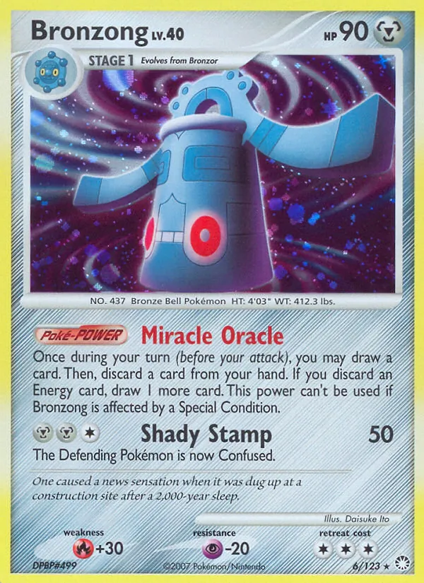 Bronzong, holofoil (dp2-6_h)