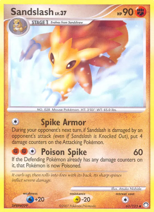 Sandslash, normal (dp2-61)