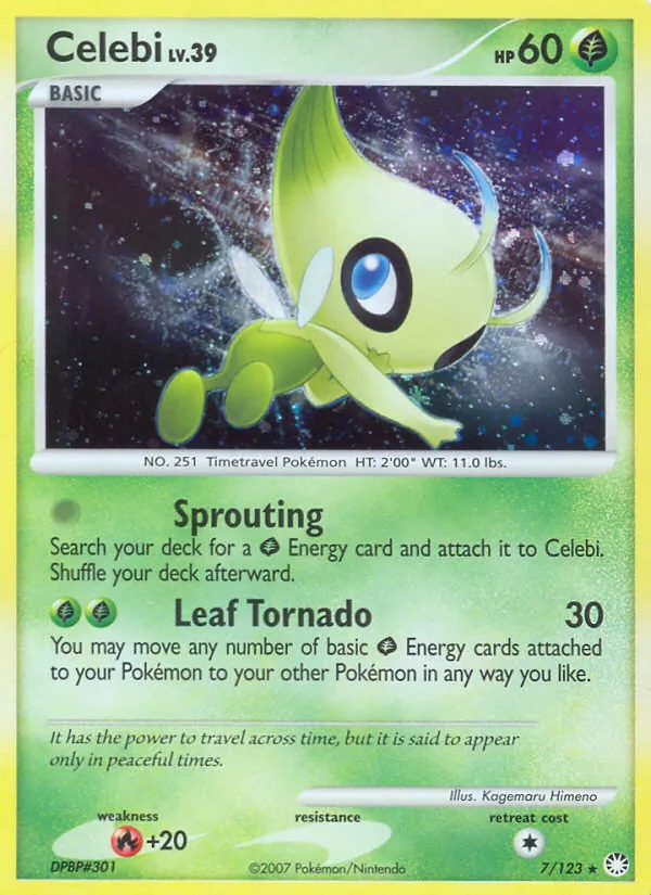 Celebi, holofoil (dp2-7_h)