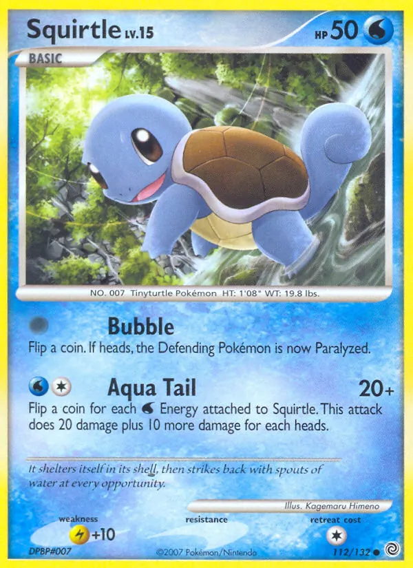 Squirtle, normal (dp3-112)