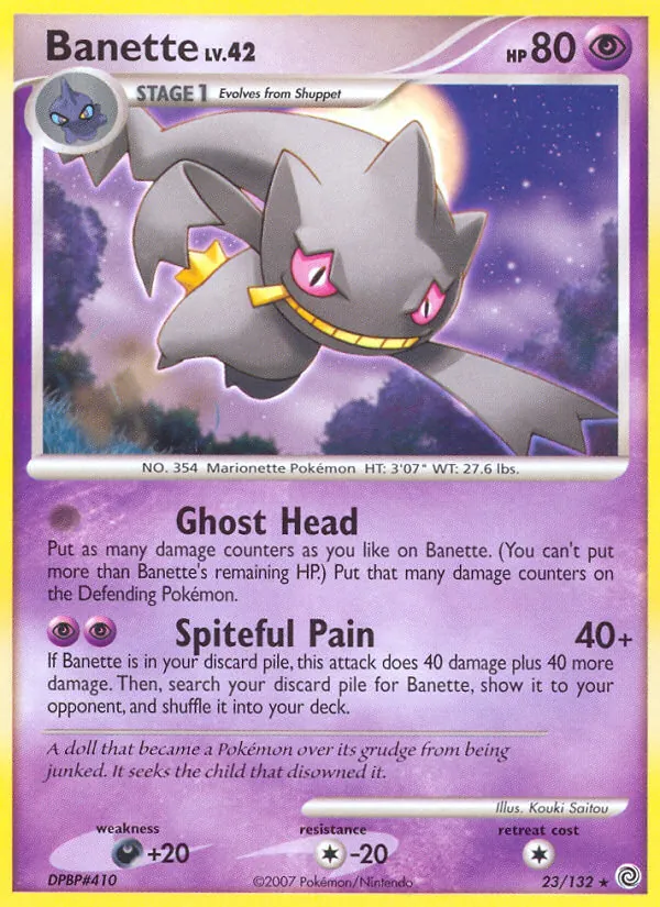 Banette, normal (dp3-23)