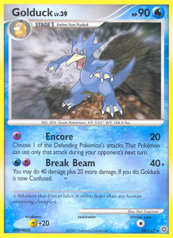 Golduck, normal (dp3-28)