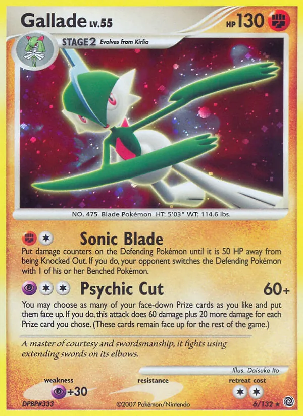 Gallade, holofoil (dp3-6_h)
