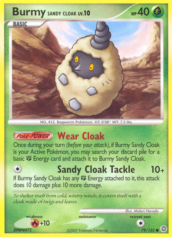 Burmy Sandy Cloak, normal (dp3-79)