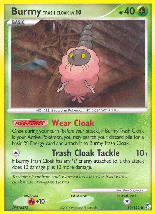 Burmy Trash Cloak, normal (dp3-80)