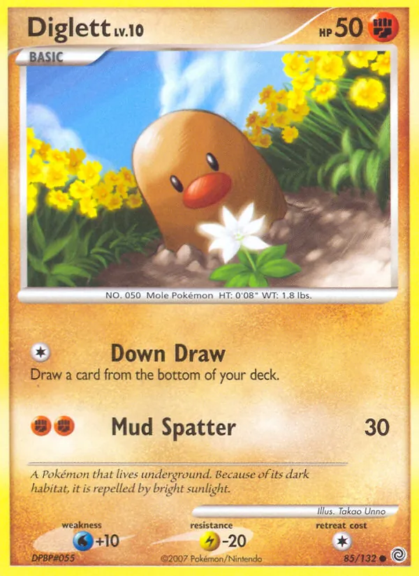 Diglett, normal (dp3-85)