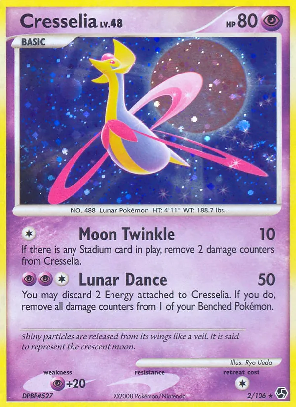 Cresselia, holofoil (dp4-2_h)
