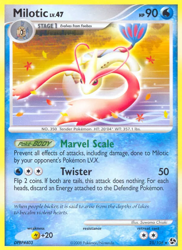 Milotic, normal (dp4-25)