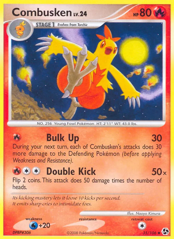 Combusken, normal (dp4-35)