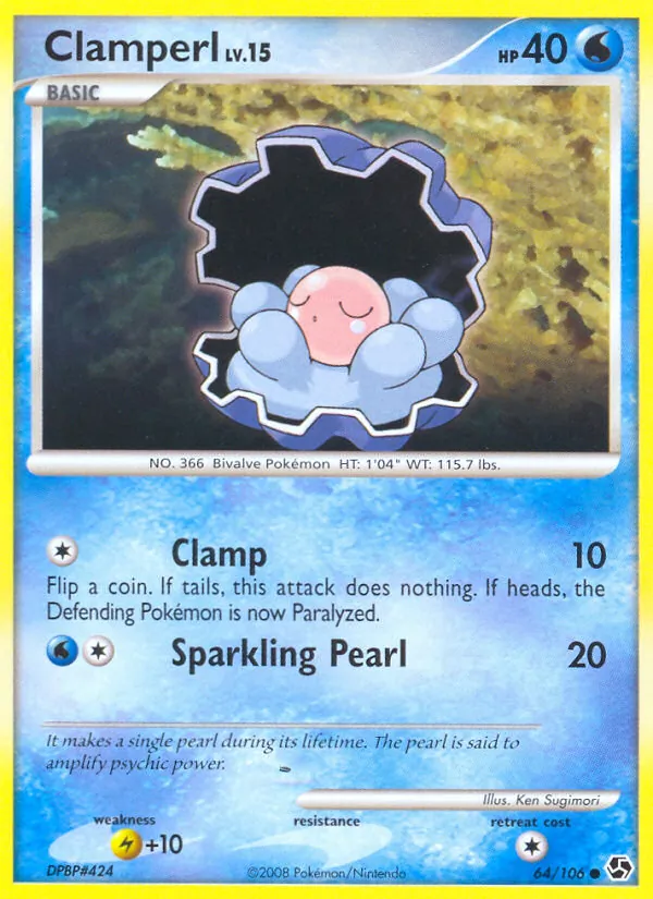 Clamperl, normal (dp4-64)