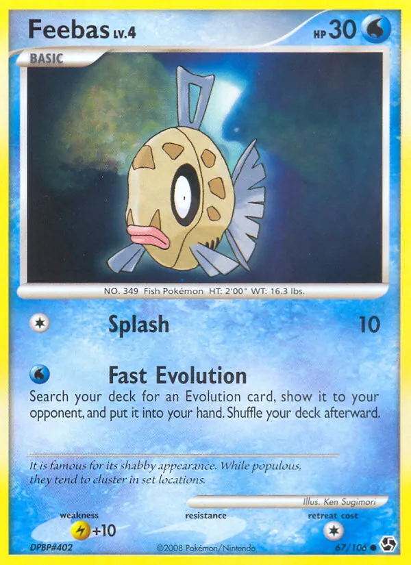 Feebas, normal (dp4-67)