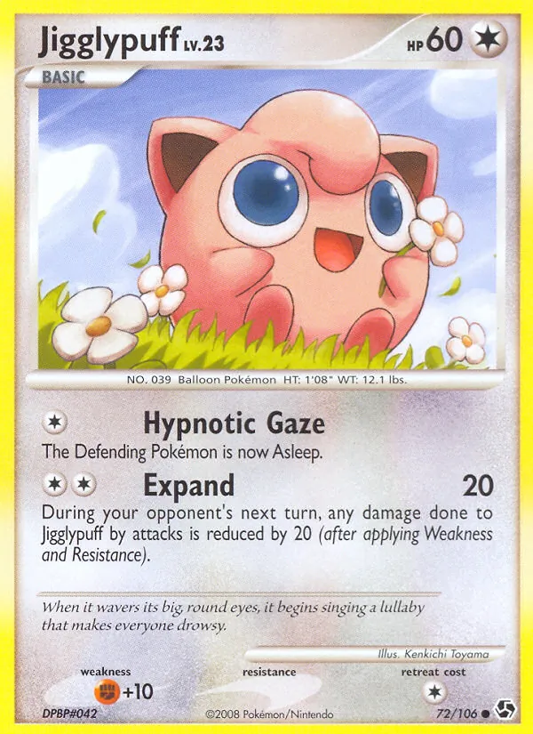 Jigglypuff, normal (dp4-72)