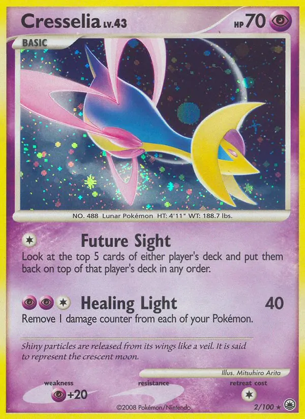 Cresselia, holofoil (dp5-2_h)