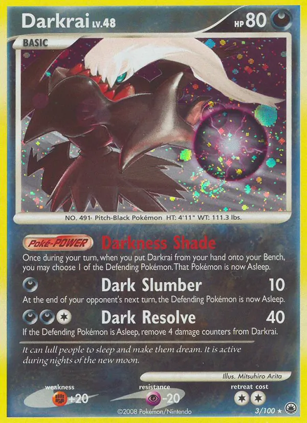 Darkrai, holofoil (dp5-3_h)