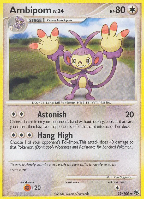 Ambipom, normal (dp5-35)