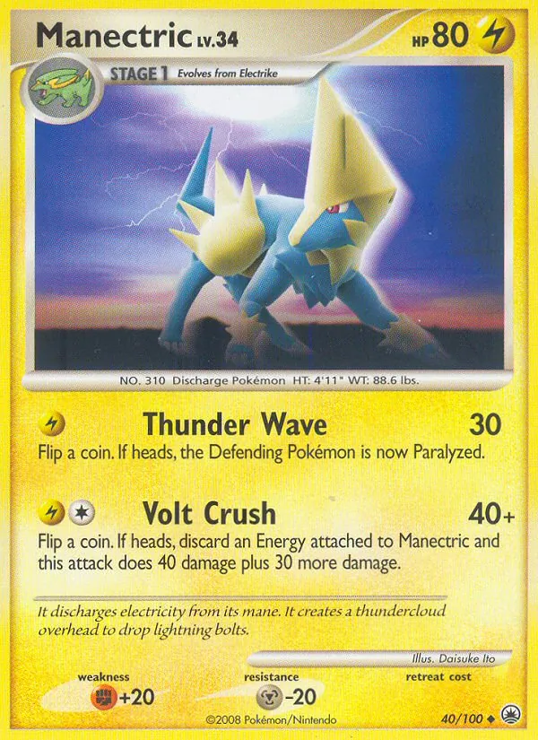 Manectric, normal (dp5-40)