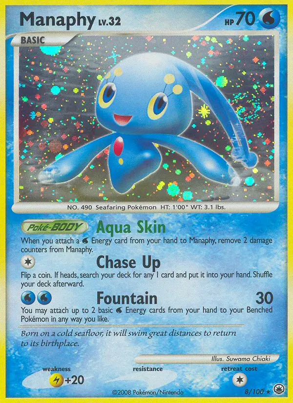 Manaphy, holofoil (dp5-8_h)