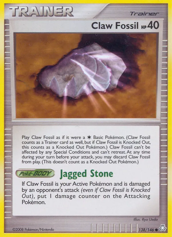 Claw Fossil, normal (dp6-138)