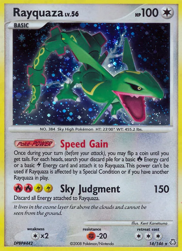 Rayquaza, holofoil (dp6-14_h)