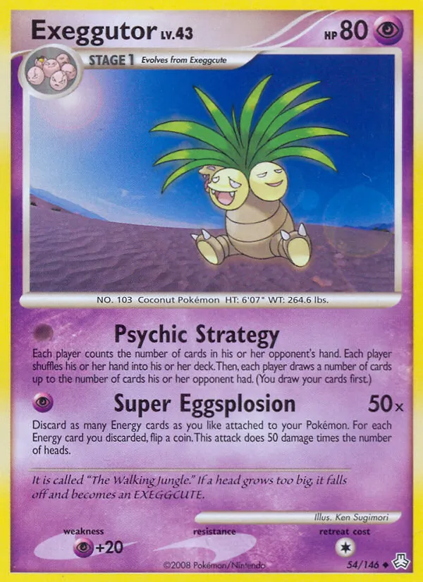 Exeggutor, normal (dp6-54)