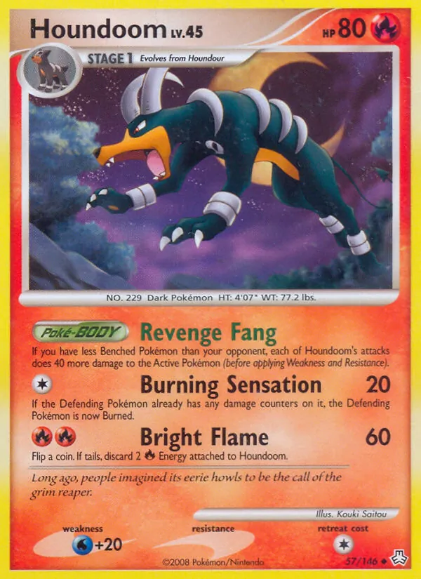 Houndoom, normal (dp6-57)